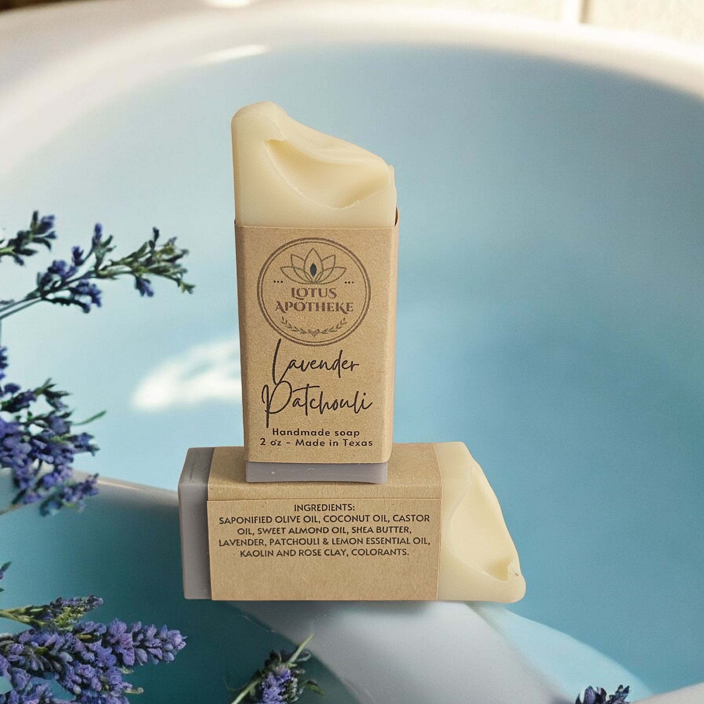 Handmade Soap Bar, 5 Scents Available