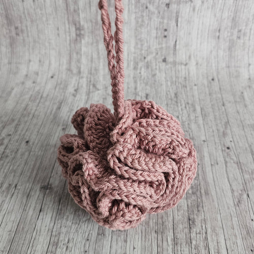 Handmade Crochet Bath Loofah – Reusable & Washable