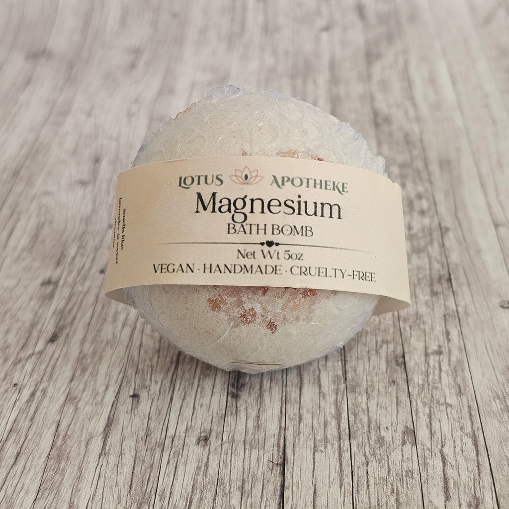 Magnesium Bath Bomb, Dye Free