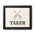 Whisk Taker – Framed Canvas Wall Art