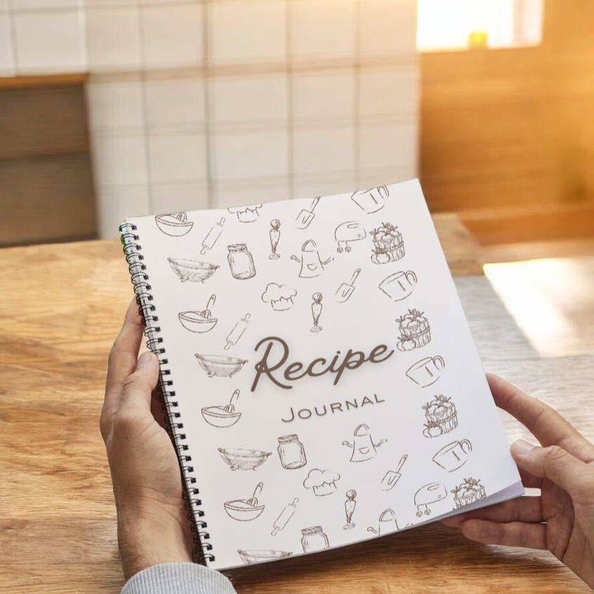 Lotus Apotheke Recipe Journal- Archived Walnut Edition (Spiral Bound)